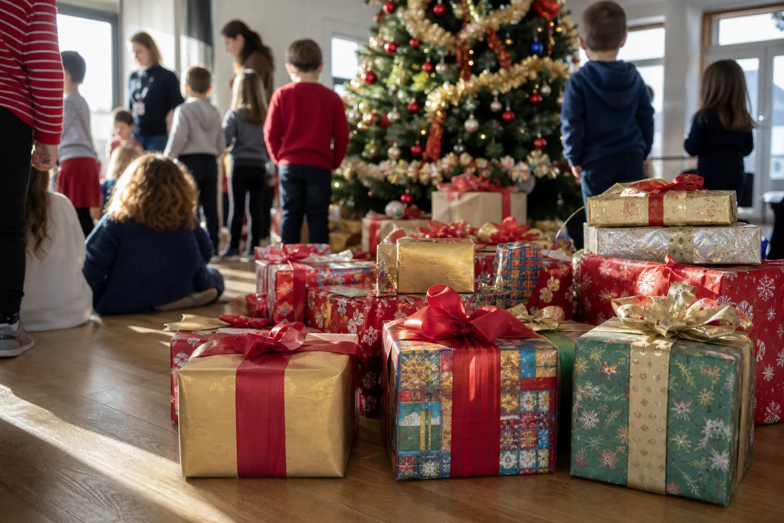 Distribution de l'arbre de Noël : étapes pour réussir