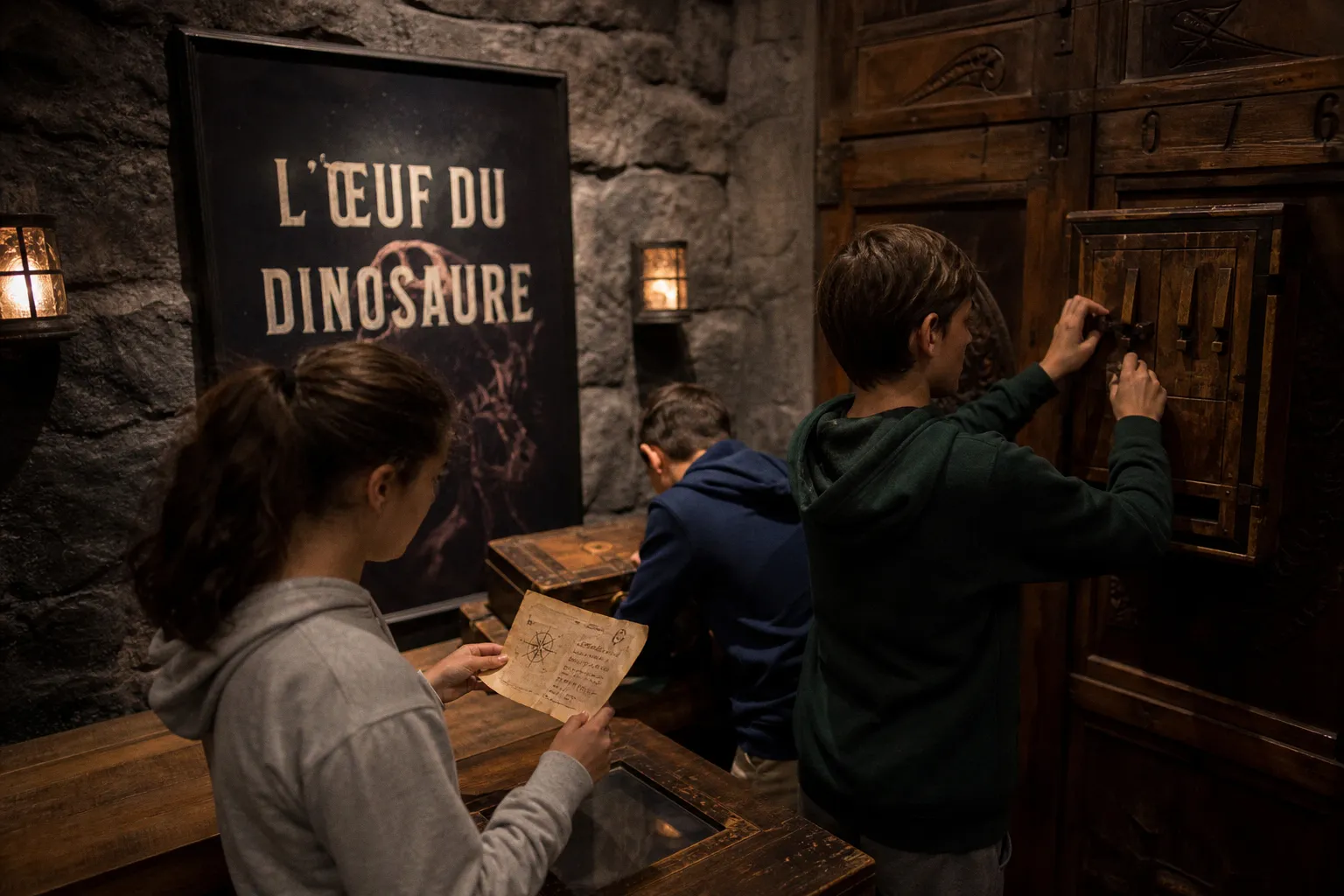 Escape game pour enfants et ados : activités immersives et scénarios adaptés en région parisienne