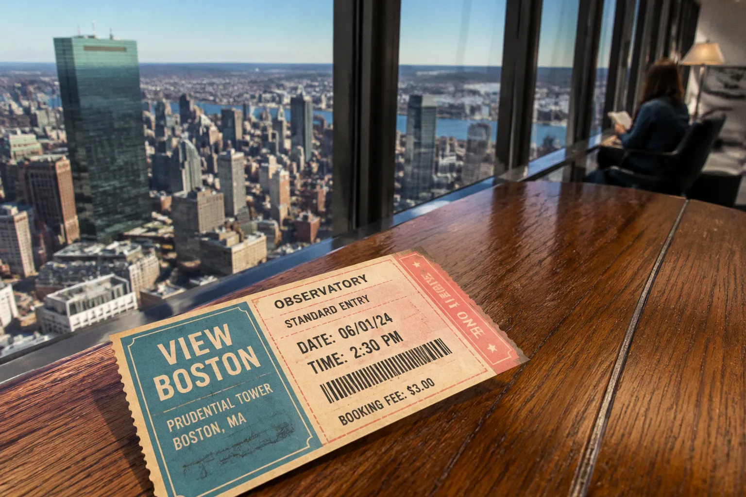 Observatoire View Boston : étapes pour réserver vos billets