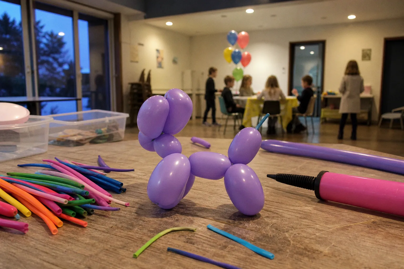 Sculpture sur ballons pour enfants : fonctionnement et bases
