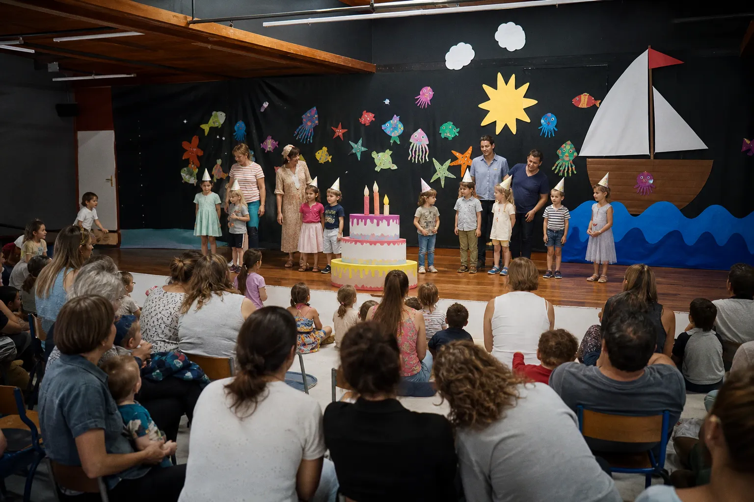 Spectacle de fin d'année : comment les enfants d'Escassefort ont conquis la scène