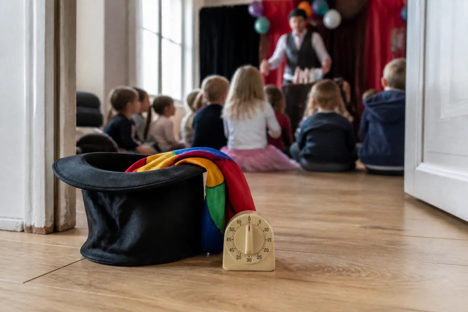 Spectacle de magie pour enfants : l'erreur du show trop long