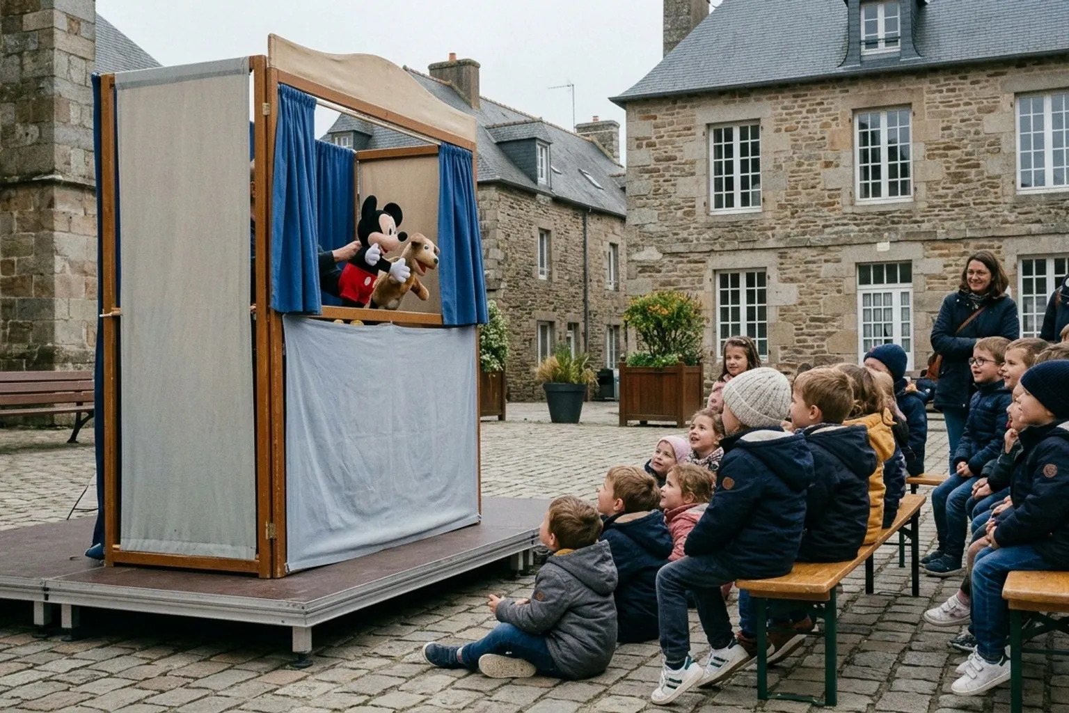 Spectacle de marionnettes Mickey à Paimpol : quel intérêt pour le jeune public ?