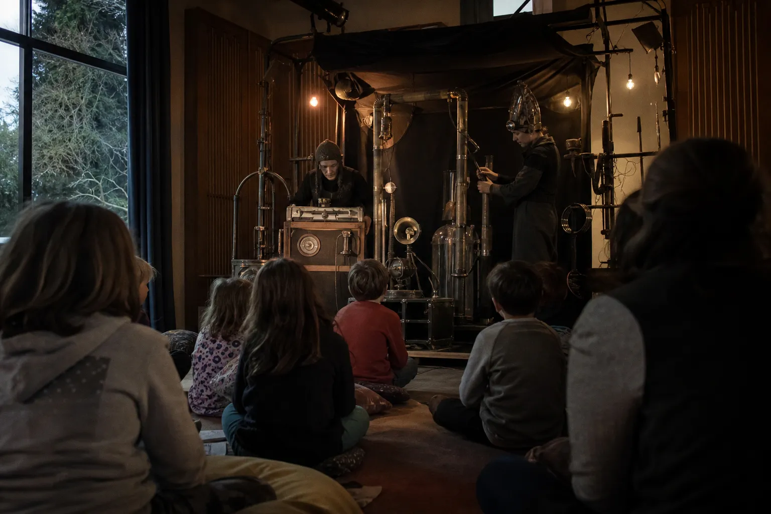 Spectacle La machine des enfants à Genval : analyse pour parents