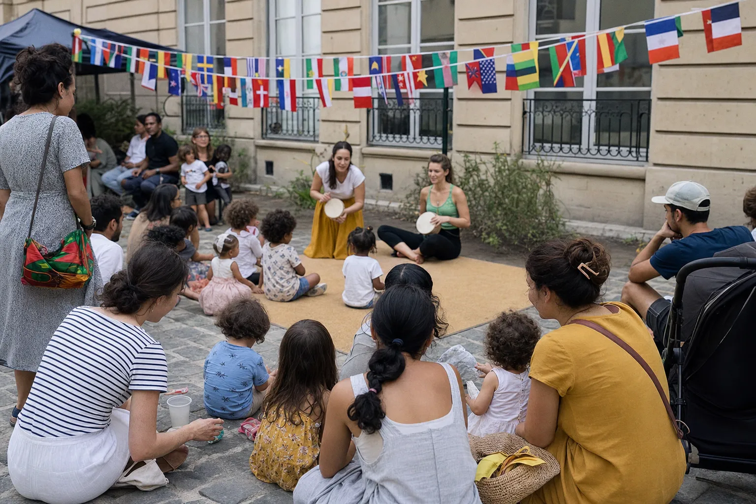 Une fête familiale internationale débarque à Paris : quels impacts pour les tout-petits ?